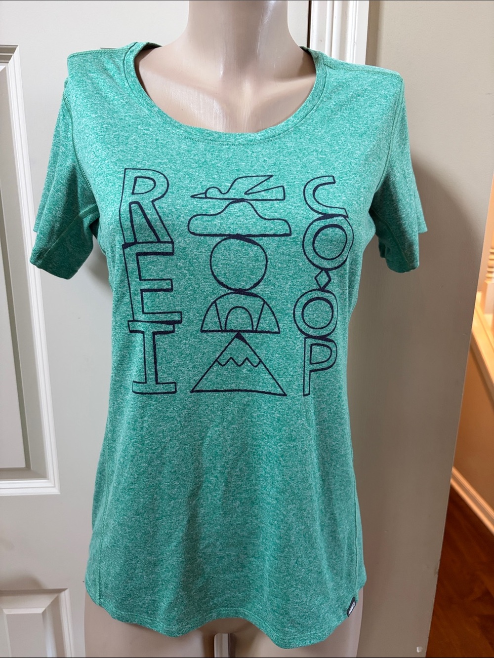 REI CO-OP Heather Green  Short-Sleeve Graphic Tee, md